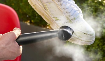 Das Bild zeigt Polti StainOver in Aktion