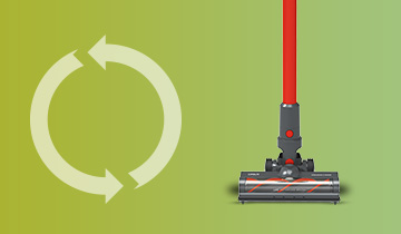 Das Bild zeigt den digitalen Motor des Polti Forzaspira D-Power SR550