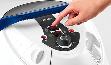 Polti Vaporetto Pro 100_Eco Power: Aktivierung der Turbo-Dampf-Funktion