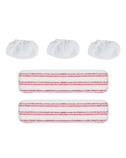 PAEU0324-Set aus 2 Reinigungstüchern + 3 Frotteeüberbezügen Vaporetto PAEU0324