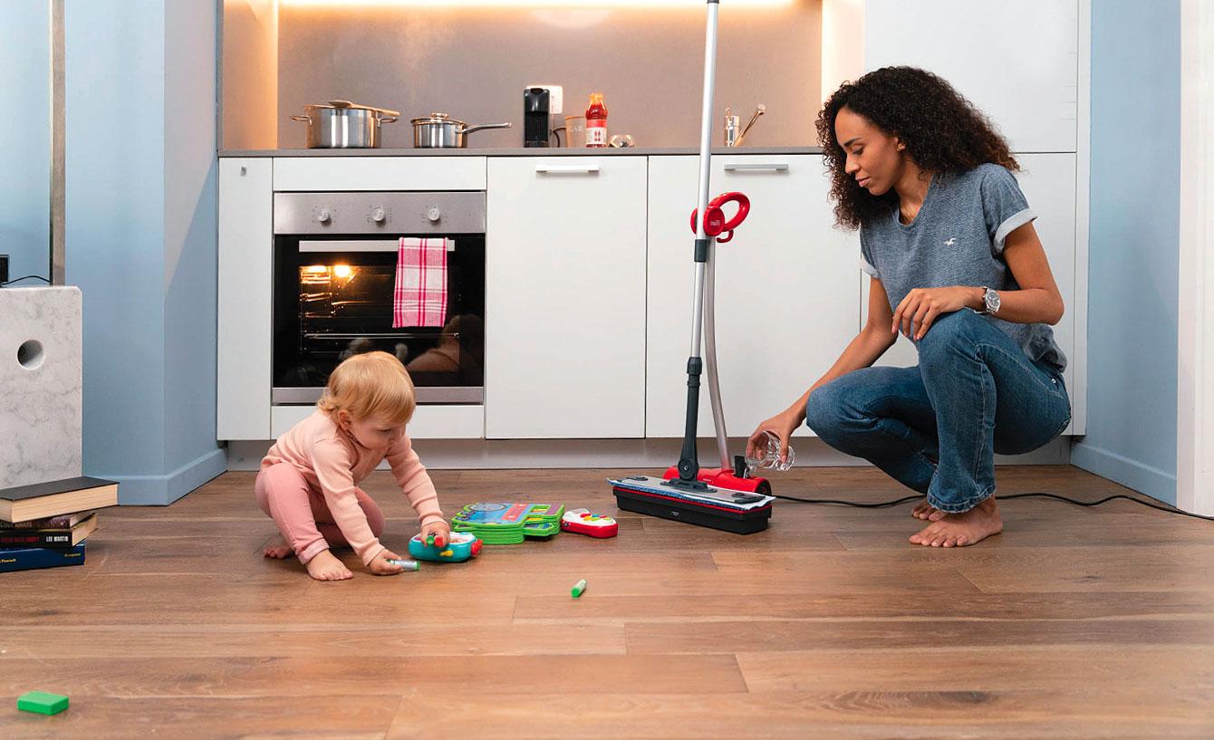 Moppy: das Maskottchen der Reinlichkeit