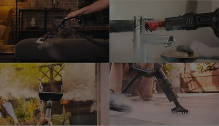 Polti Vaporetto Smart reinigt Fugen