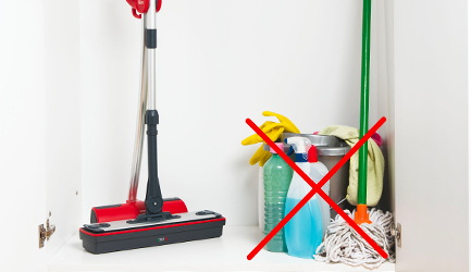 Polti Moppy: Weniger Abfall