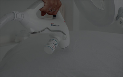 Sanitisierung Friseur/Kosmetik: der sichere Dampf des Polti Sani System für den häufigen Einsatz