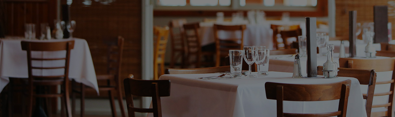 Polti-Desinfektion im Restaurant