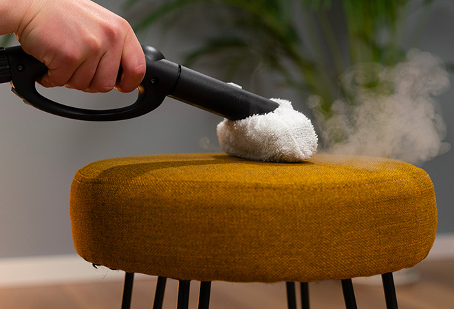 Polti Stuhldampfdesinfektion