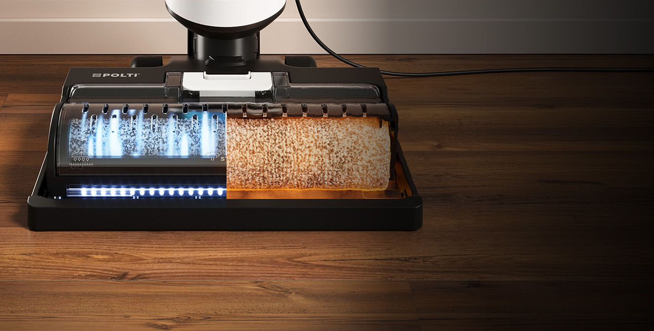 Selbstreinigung auf der Heizbasis