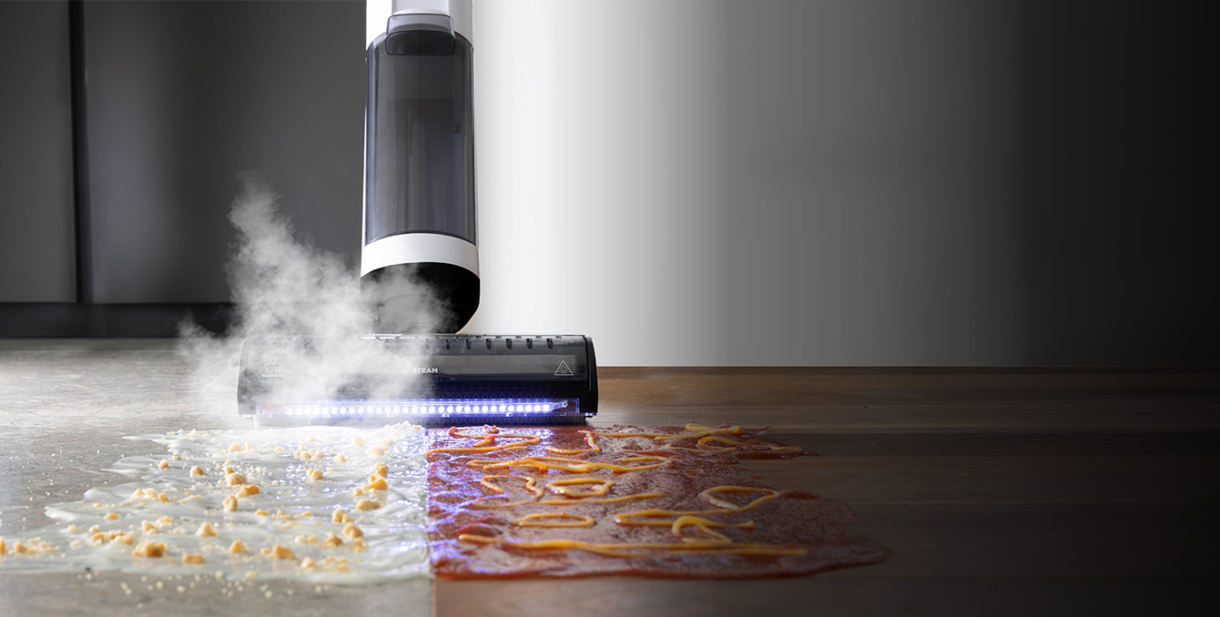 Mit Dampf gründlich reinigen mit Polti Rollysteam