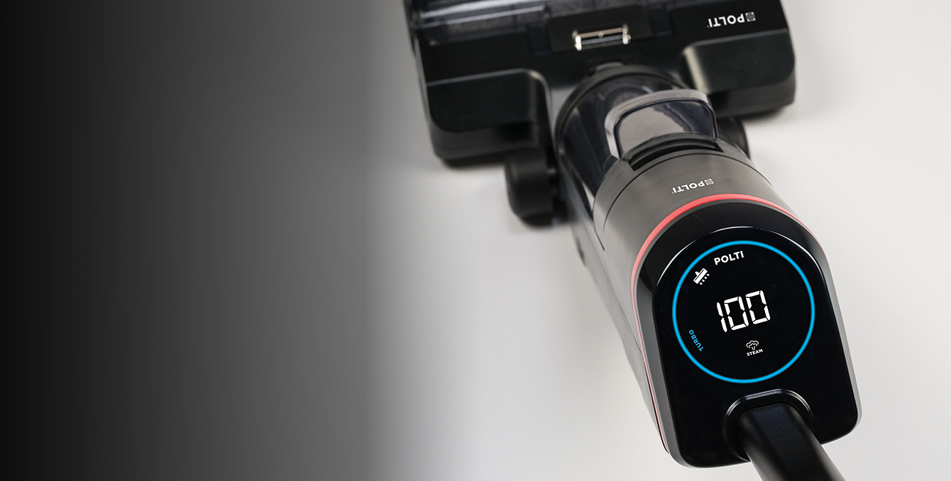 Polti RollySteam display