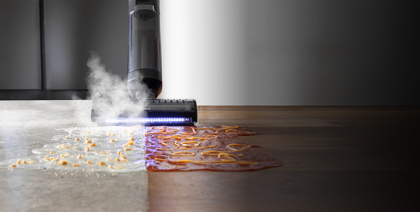 Tiefenreinigung mit der Kraft des Dampfes with Polti Rollysteam