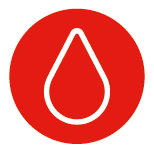 Symbol Kaltes Wasser